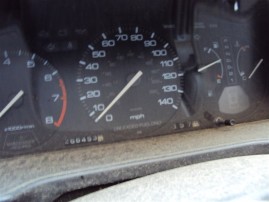 1992 HONDA ACCORD LX SW, 2.2L AUTO, COLOR GRAY, STK A15181